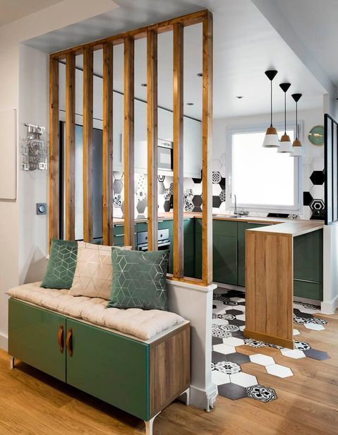 Counter Partition Room Divide & Conquer: Room Partition Ideas for your Home